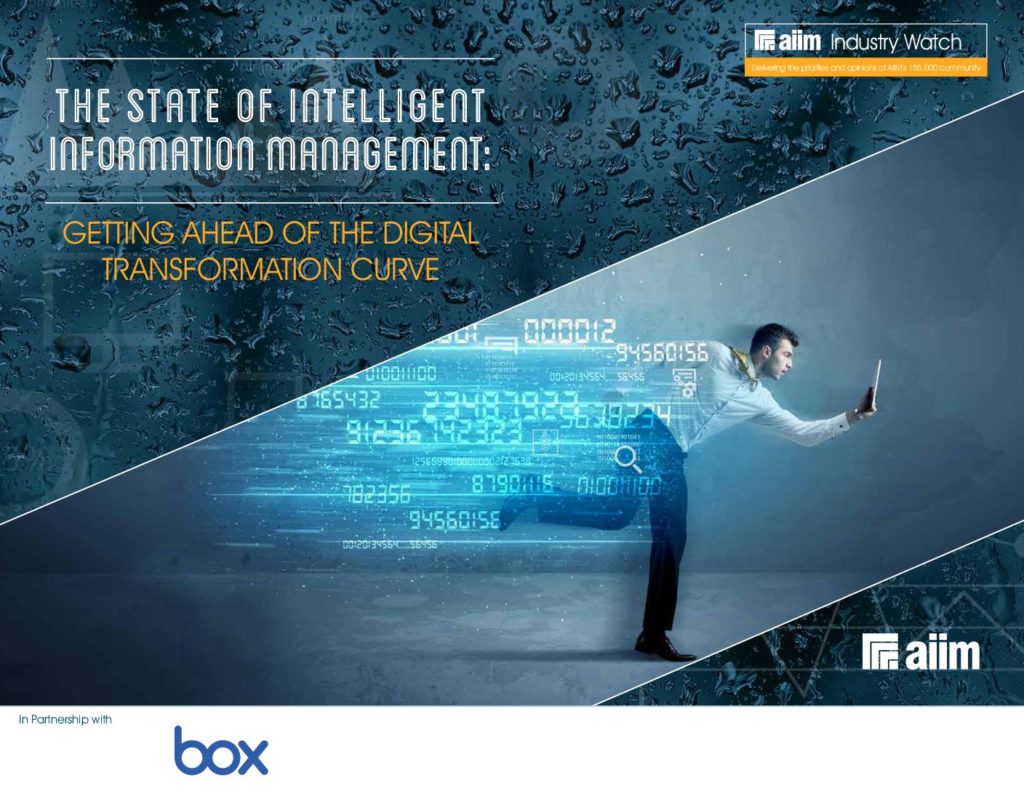 2018 AIIM state of intelligent information management report