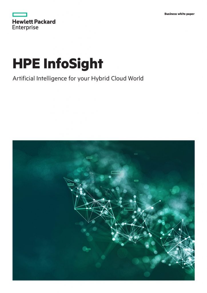 HPE InfoSight- AI for your Hybrid Cloud World