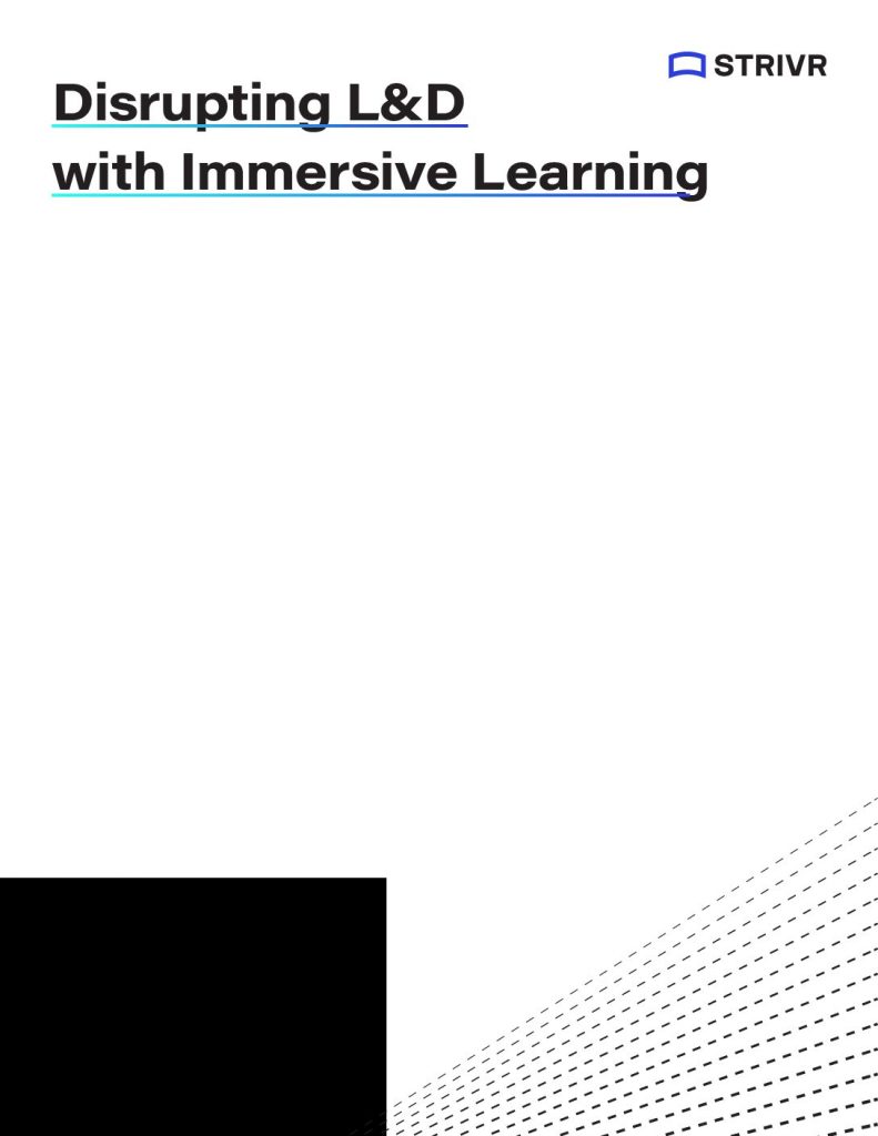 Disrupting L&D with immersive learning