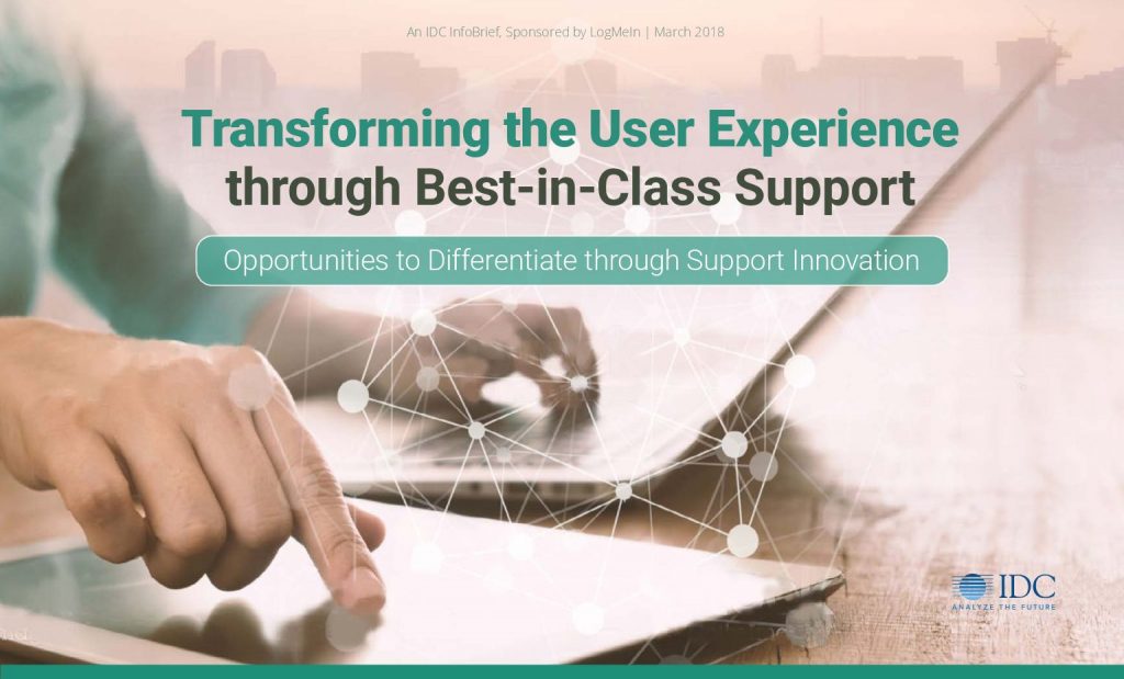 IDC: Transforming the User Experience through Best-in-Class Support