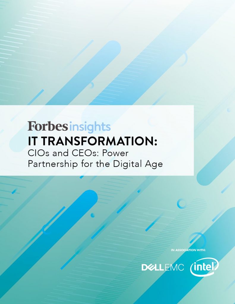 Forbes Insights-IT Transformation: CIOs and CEOs Power Partnership for the Digital Age