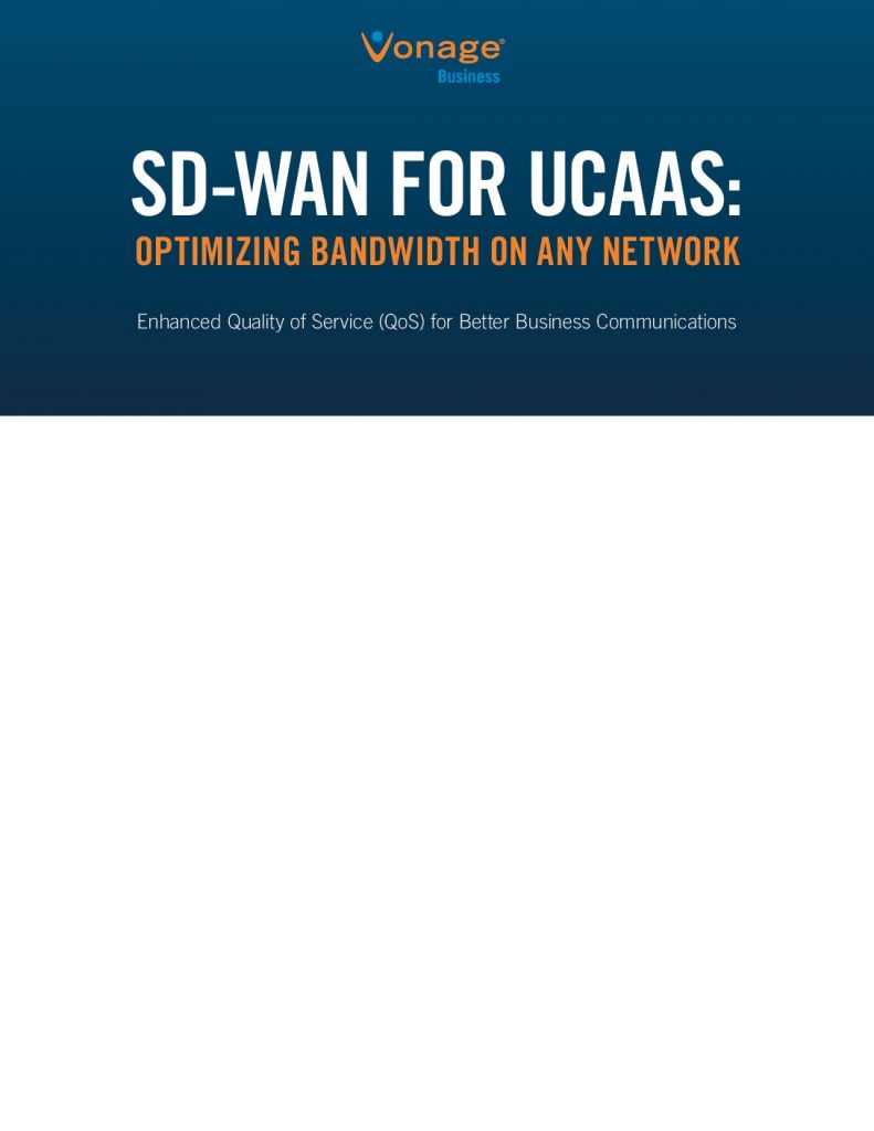 SD-WAN FOR UCAAS: OPTIMIZING BANDWIDTH ON ANY NETWORK