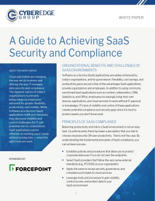 A Guide to Achieving SaaS Security and Compliance Whitepaper ...