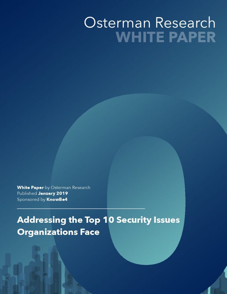 Top 10 Security Issues Organizations Face