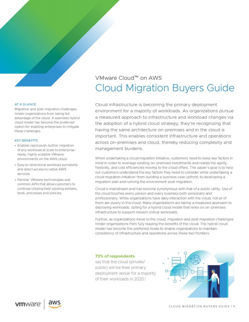 Cloud Migration Buyer’s Guide