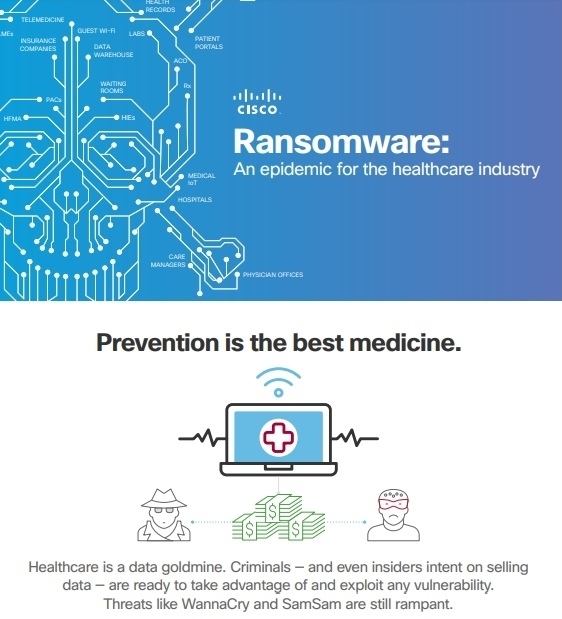 Ransomware: An epidemic for the healthcare industry