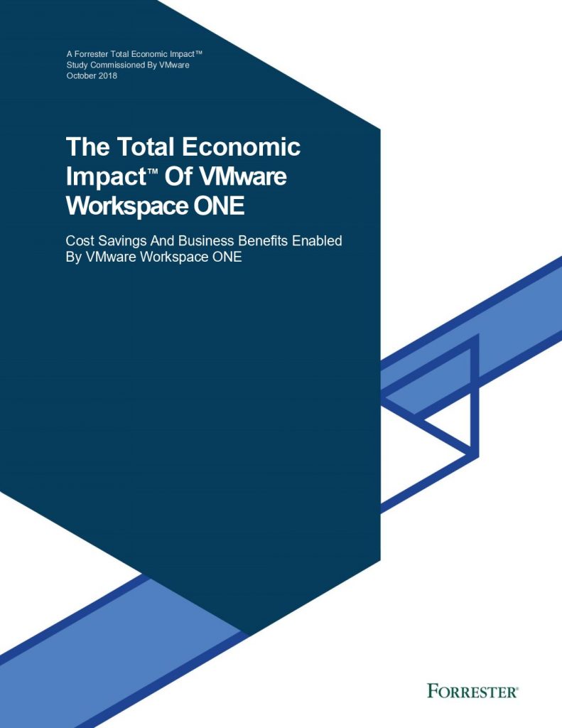 The Total Economic Impact of VMware Workspace ONE