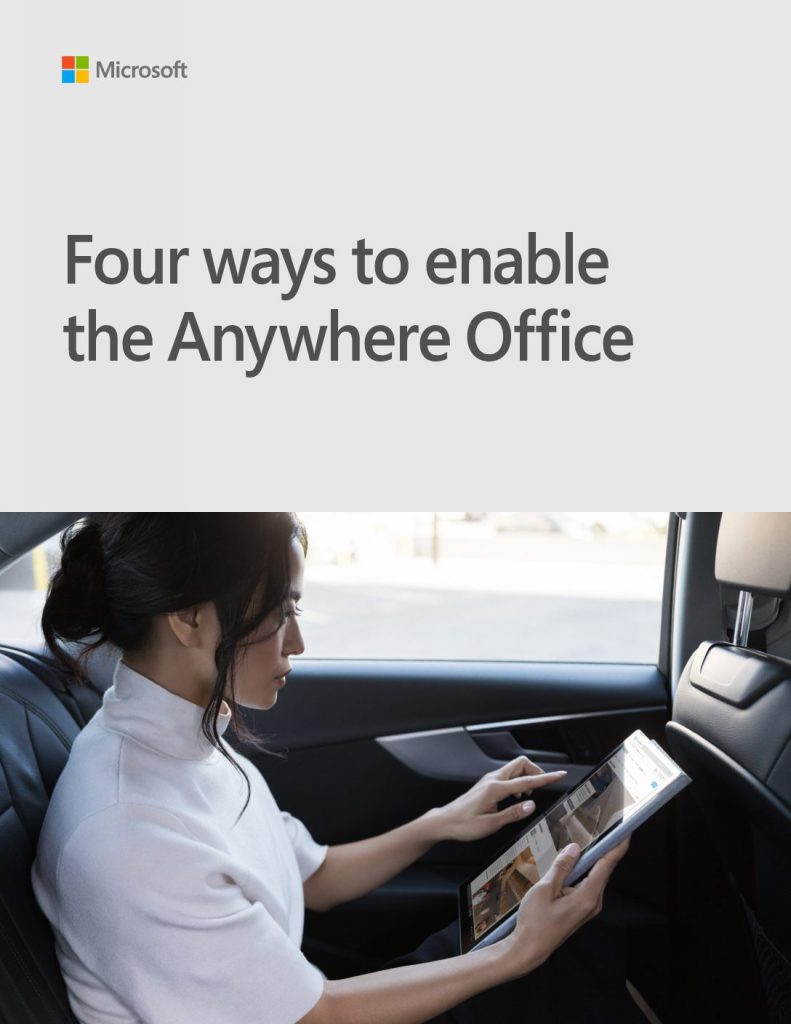 Four Ways to Enable the Anywhere Office