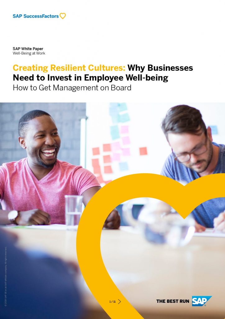 Creating Resilient Cultures: Why Businesses Need to Invest in Employee Well-being