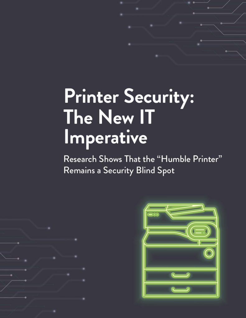 Printer Security: The New IT Imperative