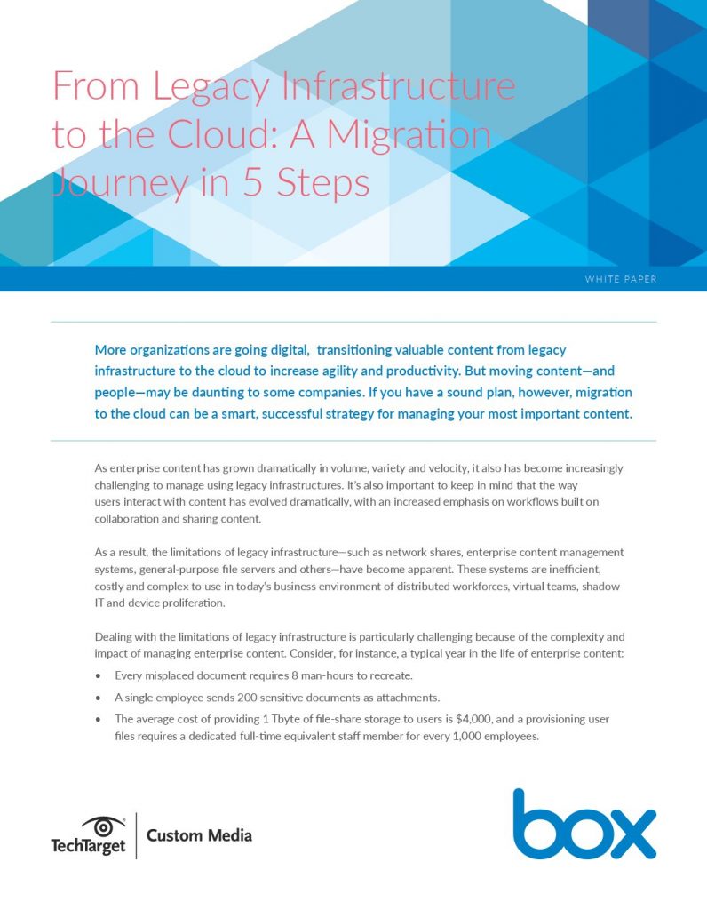 From Legacy Infrastructure to the Cloud: A Migration Journey in 5 Steps