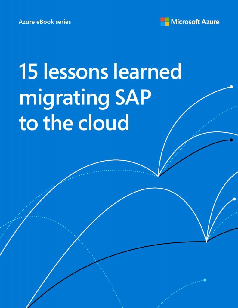 15 Lessons Learned Moving SAP to Cloud