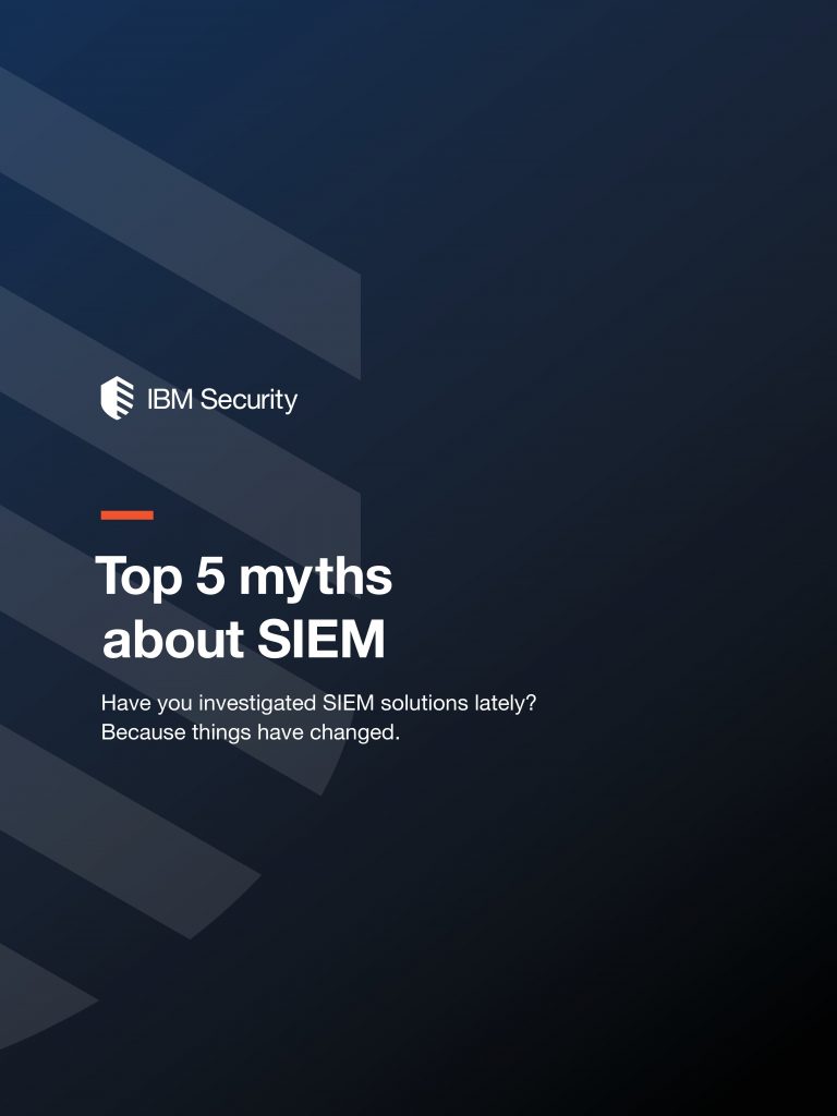 Top 5 Myths about SIEM e-Book