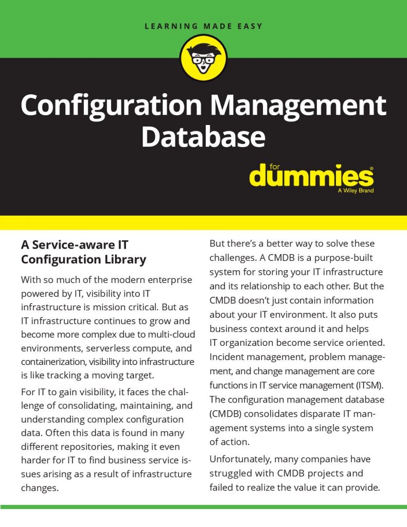 Configuration Management Database