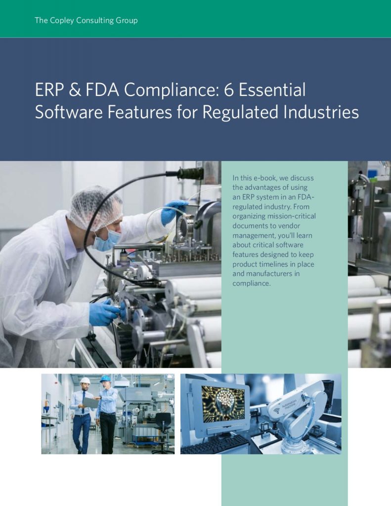 ERP  and  FDA Compliance: 6 Essential Software Features for Regulated Industries