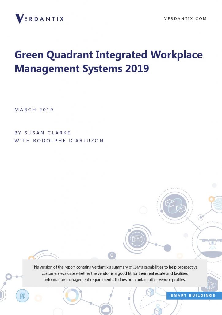 The Verdantix Green Quadrant IWMS