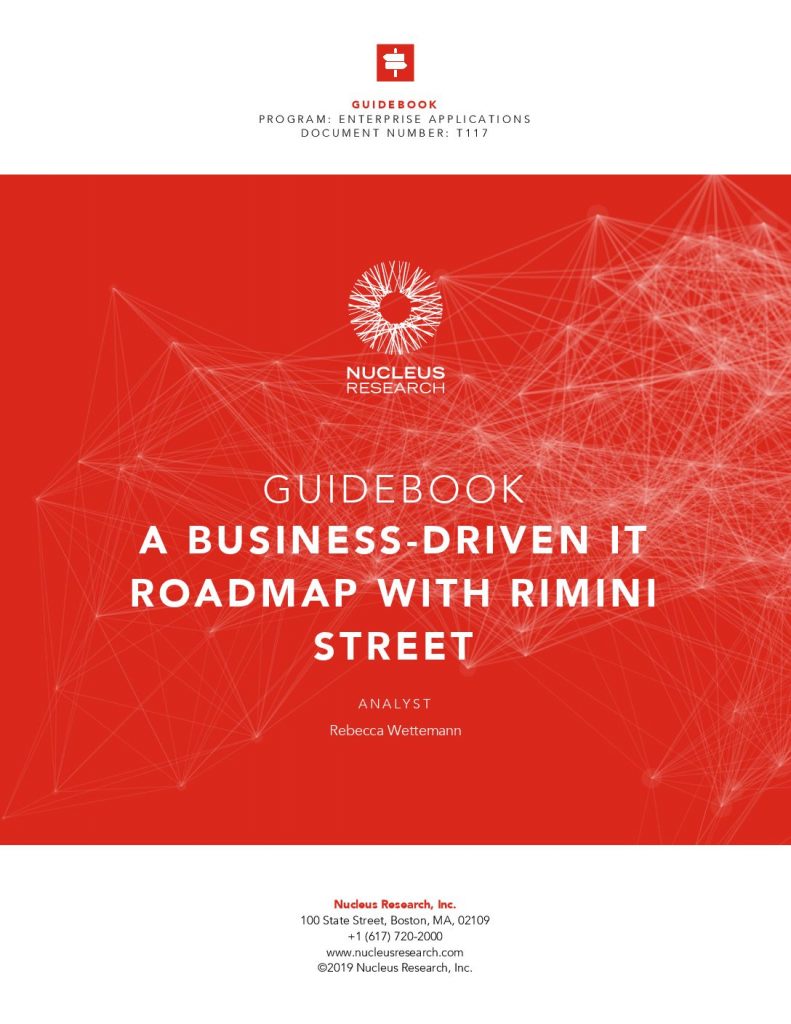 A Business-Driven IT Roadmap with Rimini Street