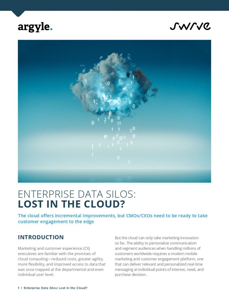 Enterprise Data Silos: Lost in the Cloud?