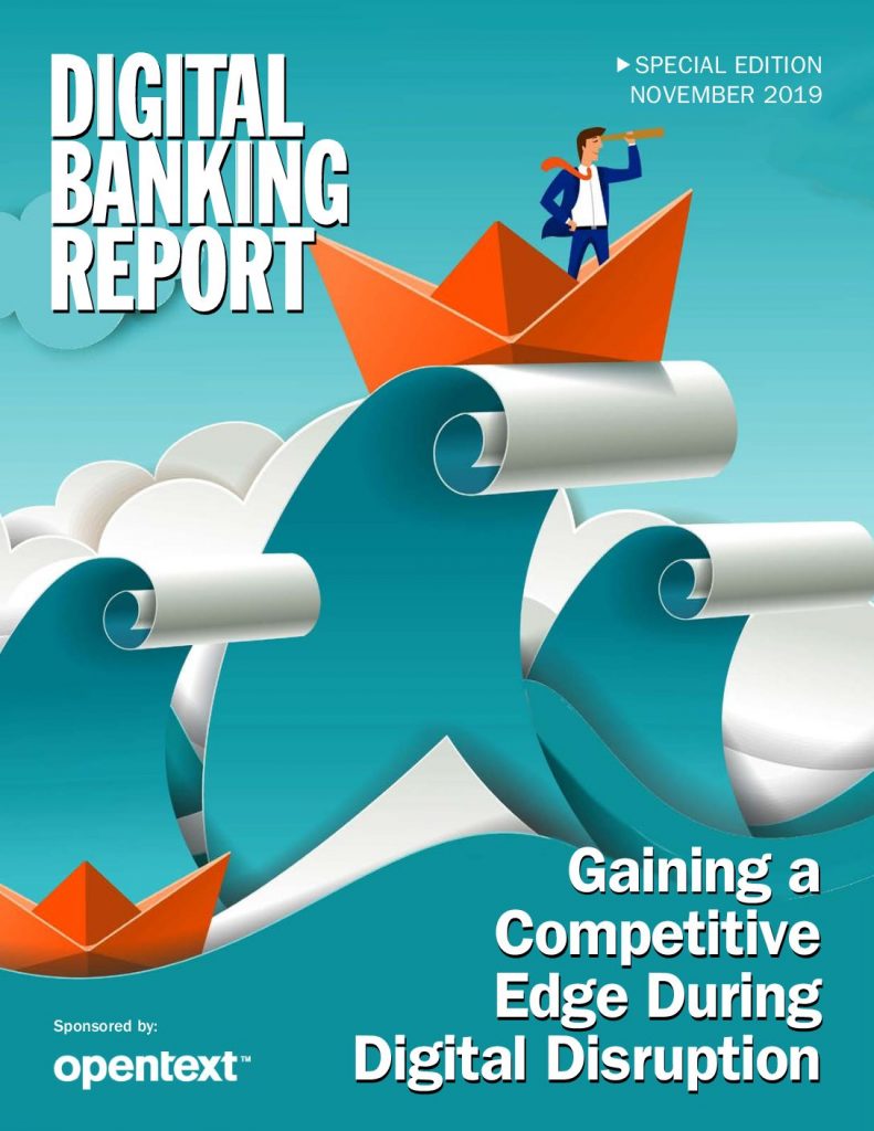 Digital Banking Report: Gaining a Competitive Edge During Digital Disruption