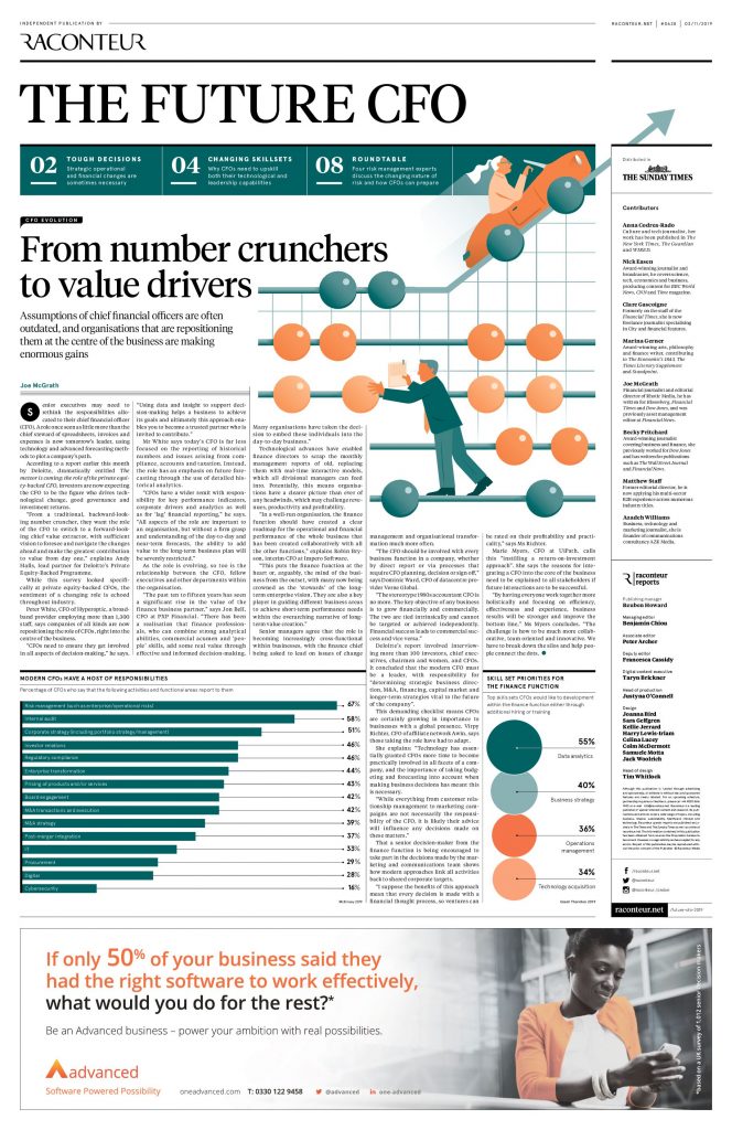 CFO Evolution: From Number Crunchers to Value Drivers