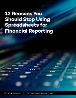 12 Reasons You Should Stop Using Spreadsheets for Financial Reporting ...