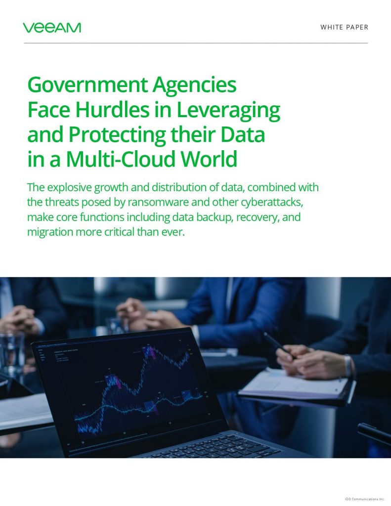 Government Agencies Face Hurdles in Leveraging and Protecting their Data in a Multi-Cloud World