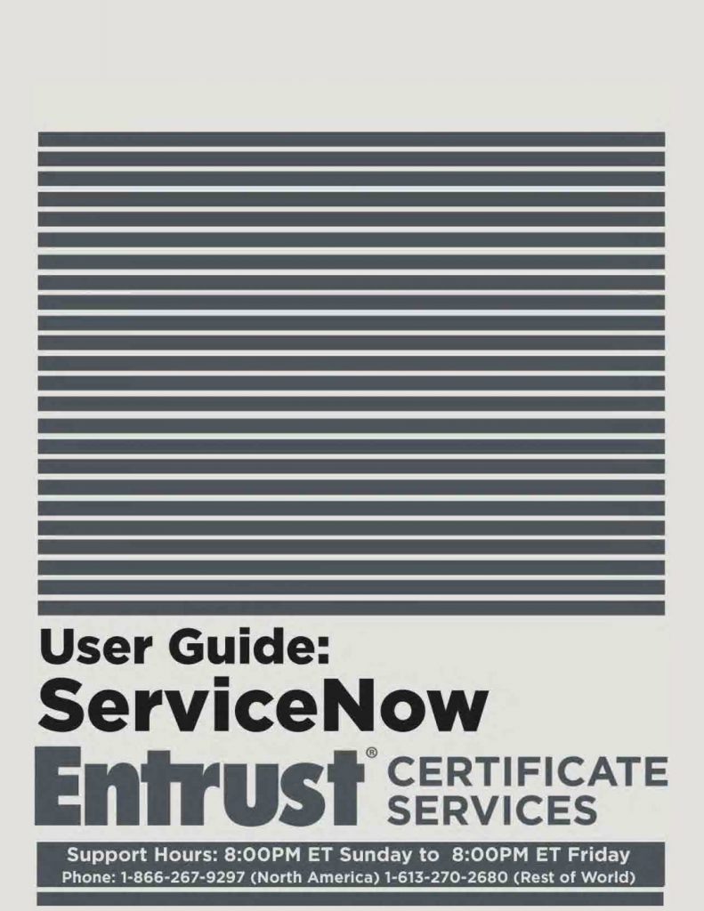 USER GUIDE: SERVICENOW INTEGRATION