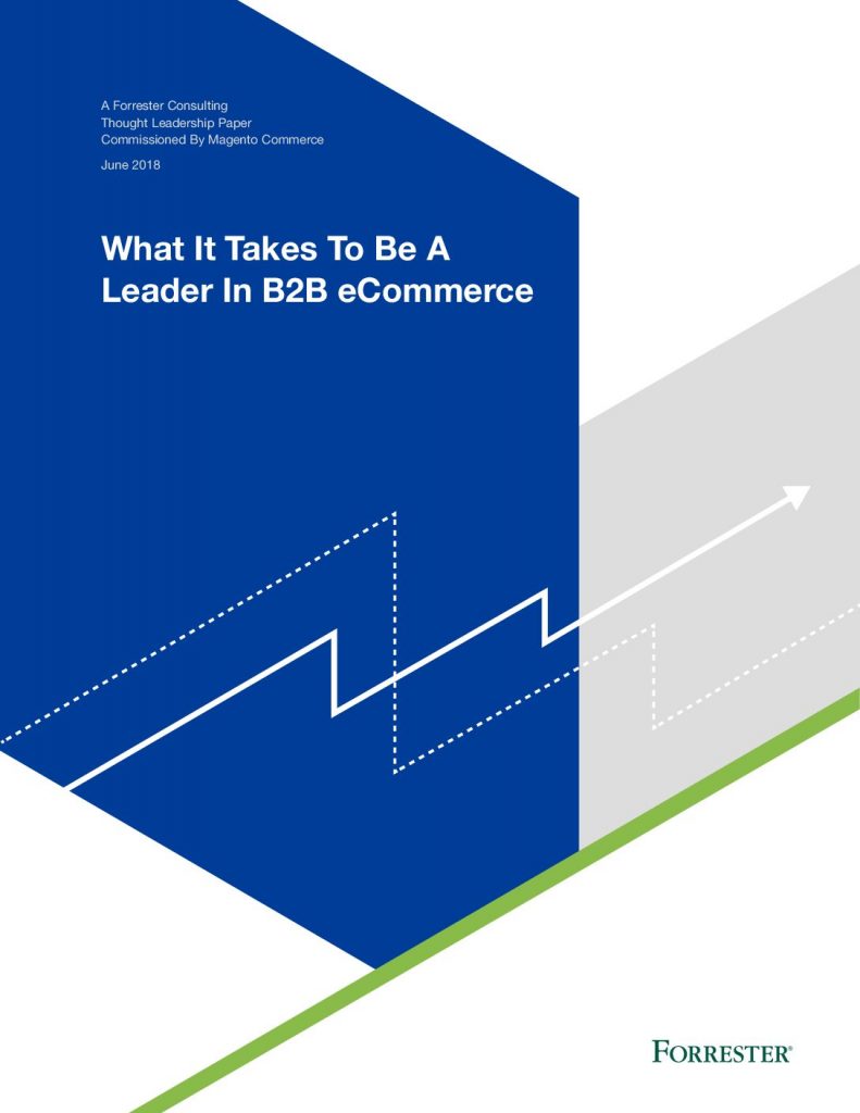 Forrester: What it Takes to be a Leader in B2B eCommerce [B2B Salesplay: Forrester B2B Guide]