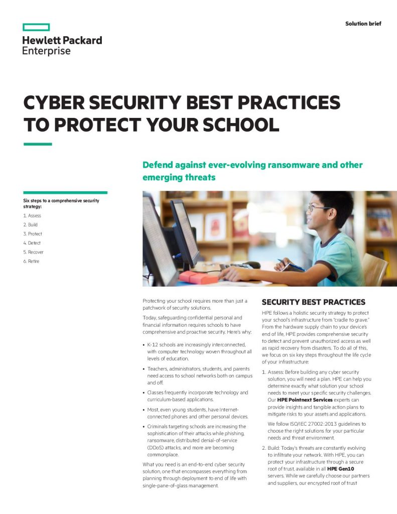 Cyber Security Best Practices To Protect Your School