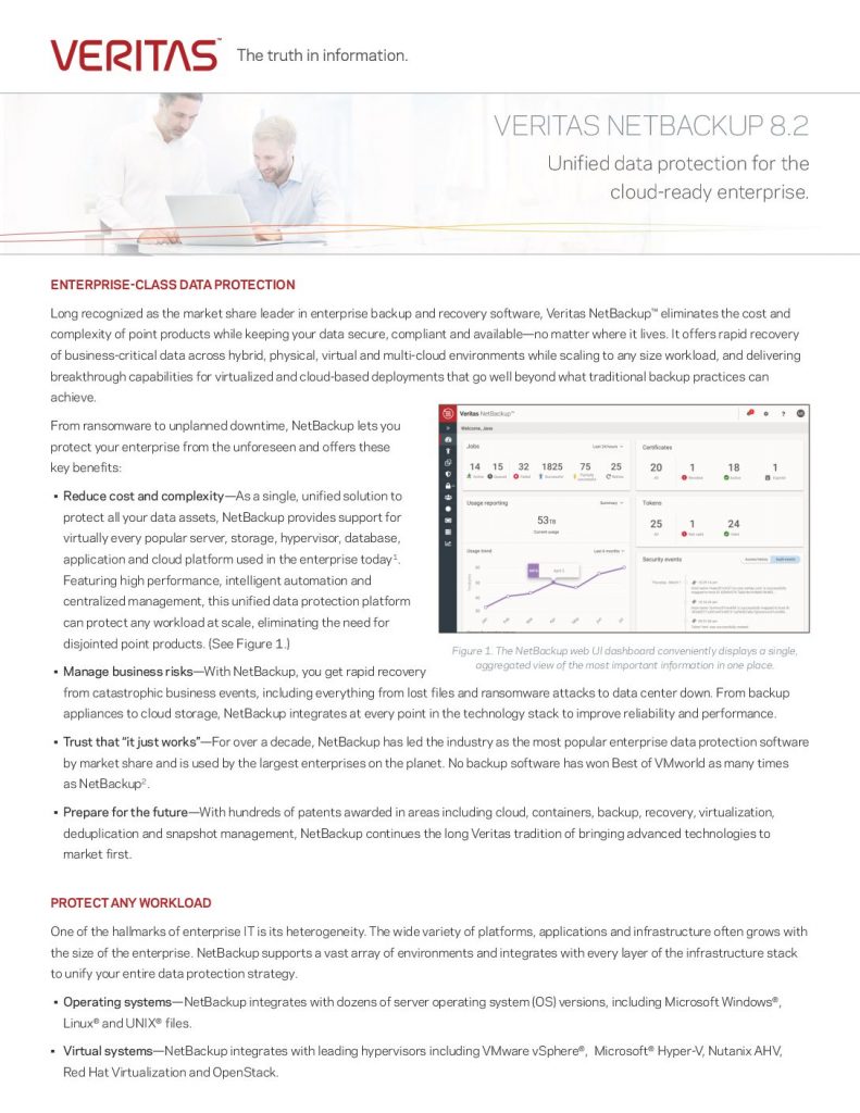 Unified Data Protection For The Cloud-Ready Enterprise
