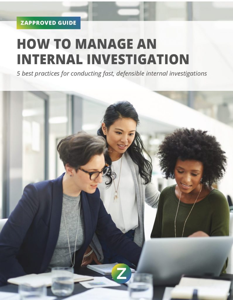 How To Manage An Internal Investigation