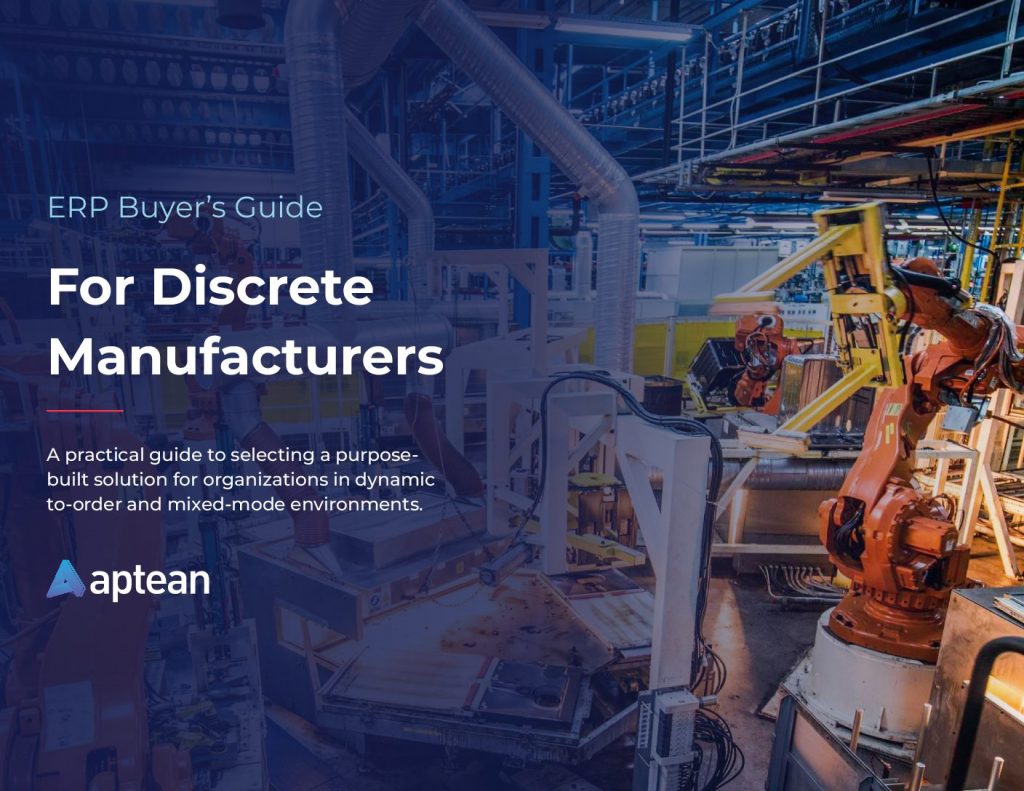 ERP Buyer’s Guide For Discrete Manufacturers