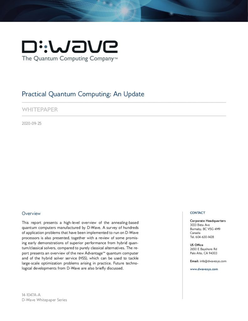 An Introduction to D-Wave Technology