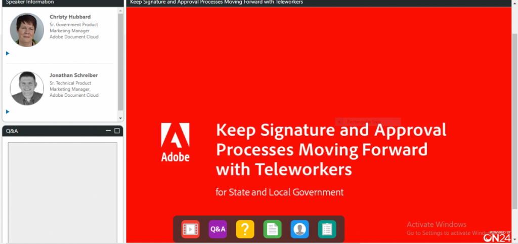 Keep Signature and Approval process Moving Forward with Teleworkers
