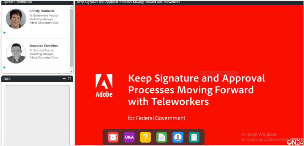 Keep Signature and Approval process Moving Forward with Teleworkers.