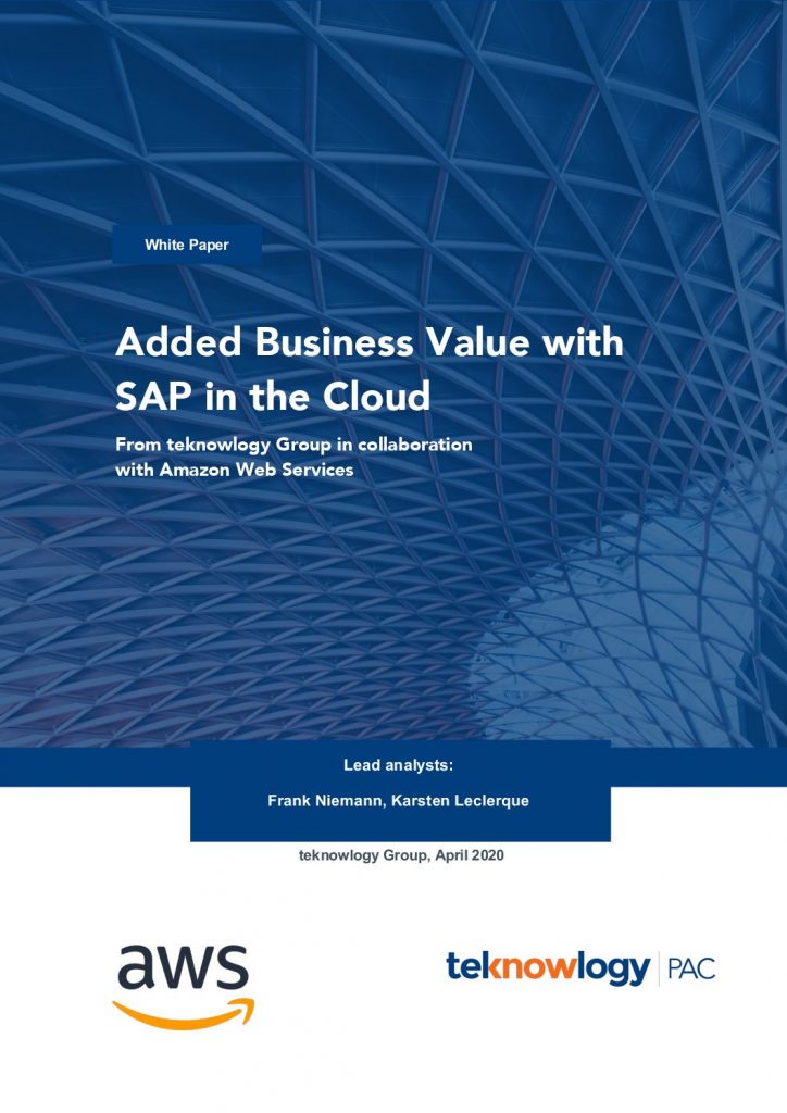 Added Business Value with SAP in the Cloud