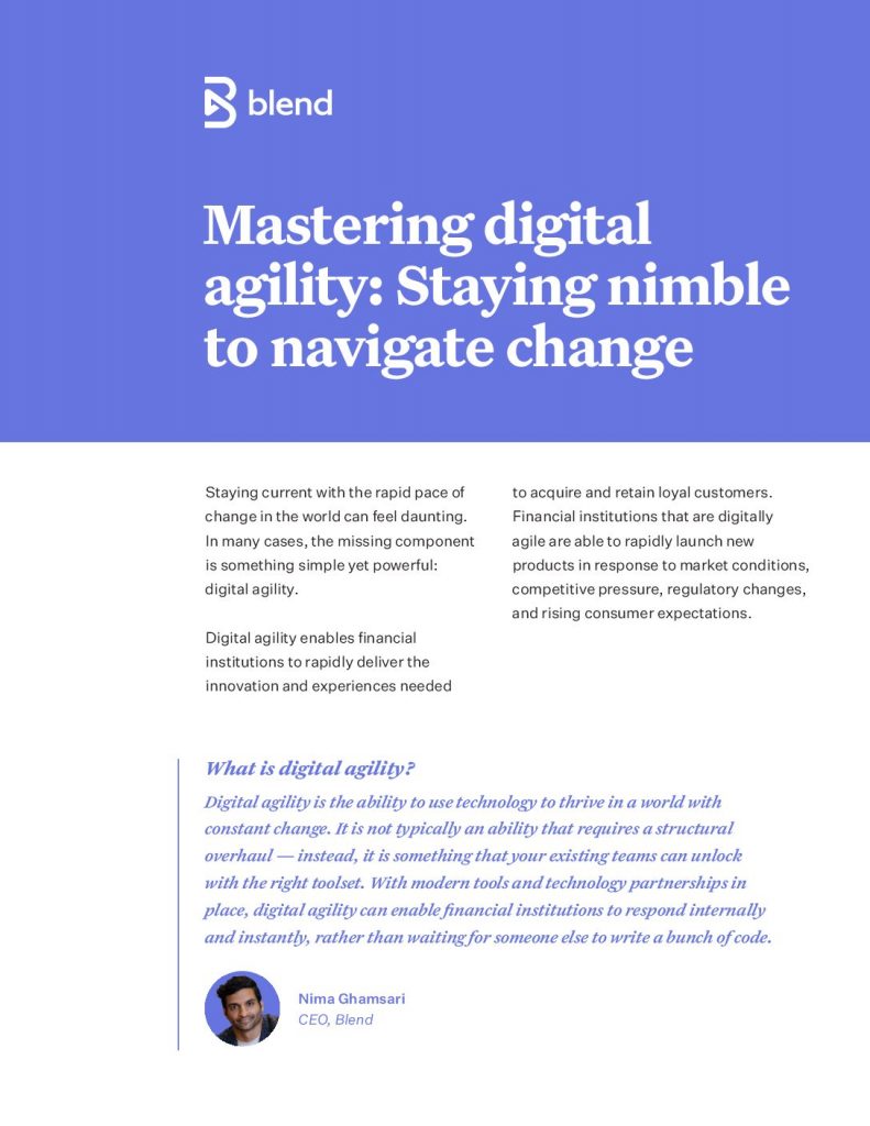 Mastering digital agility: Staying nimble to navigate change