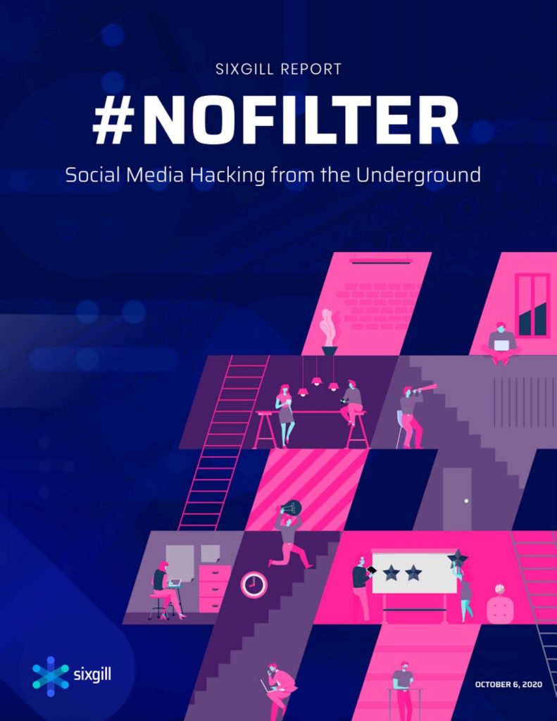 Sixgill Report # Nofilter Social Media Hacking From The Underground