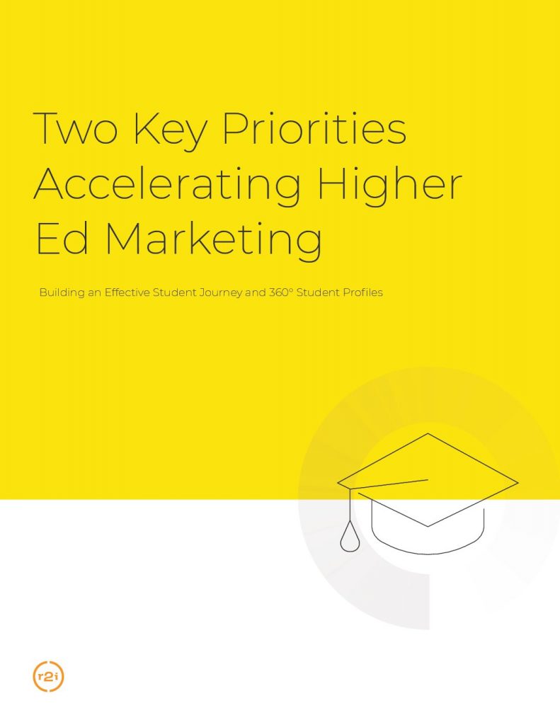 Two Key Priorities Accelerating Higher Ed Marketing
