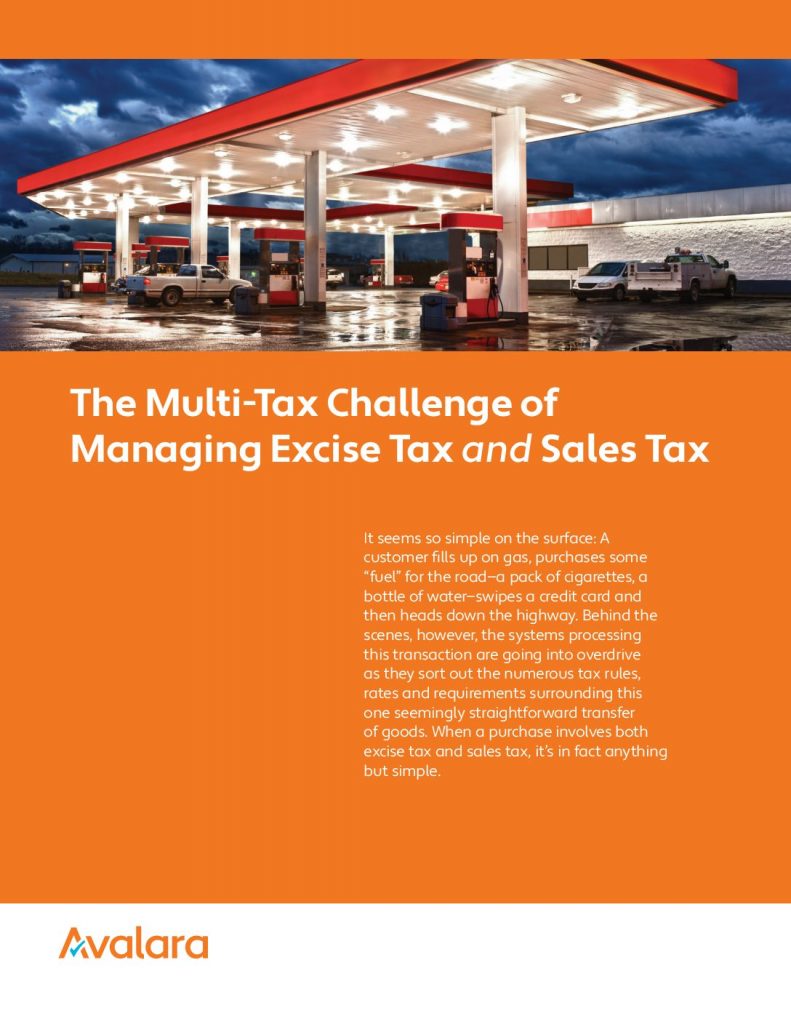 The Multi-Tax Challenge of Managing Excise Tax and Sales Tax: