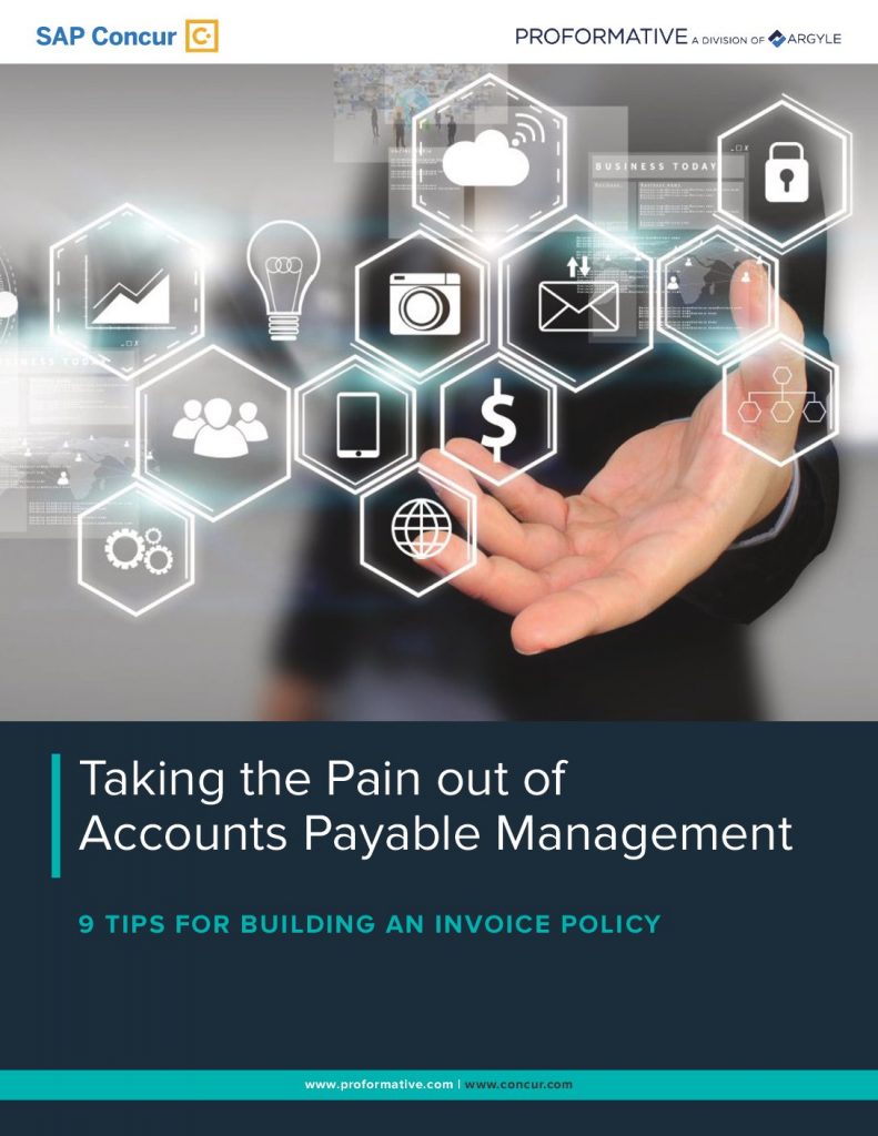 Taking the Pain Out of Accounts Payable Management, 9 Tips for Building an Invoice Policy