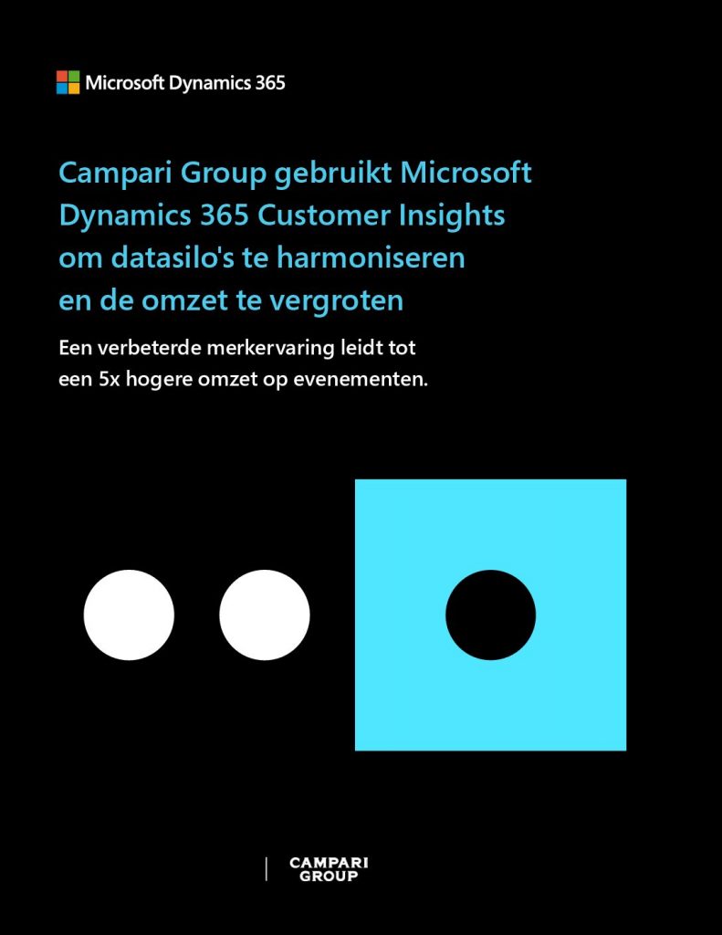 Data harmoniseren en merkervaringen verbeteren met Dynamics 365 Customer Insights
