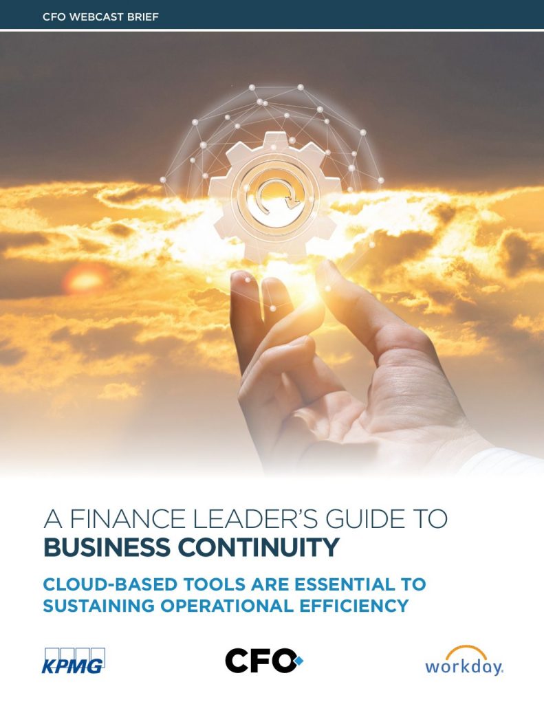 A Finance Leaders Guide to Business Continuity
