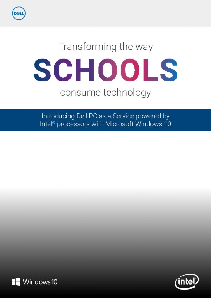 SCHOOLS Transforming the way consume technology