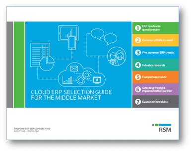 CLOUD ERP SELECTION GUIDE FOR THE MIDDLE MARKET | DemandTalk