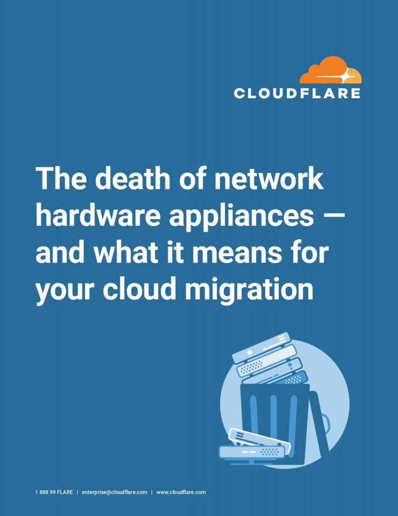 The death of network hardware appliances — and what it means for your cloud migration