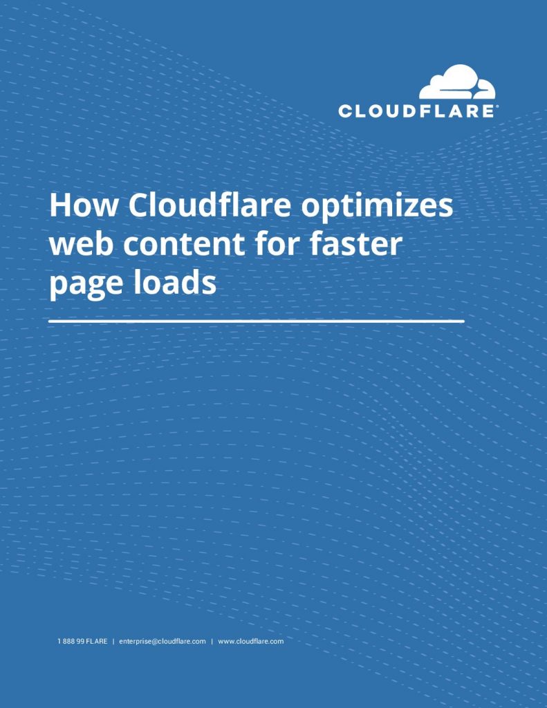 How Cloudflare Optimizes Web Content for Faster Page Loads