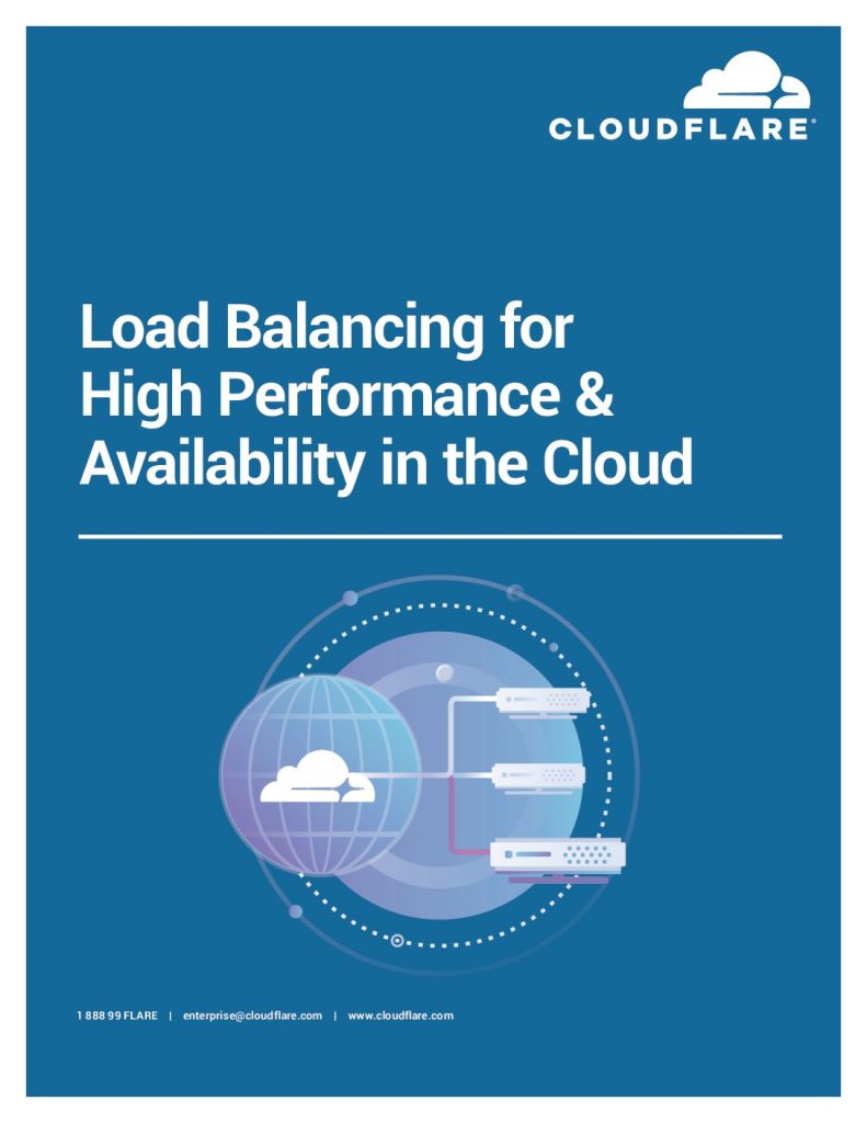Load Balancing for High Performance  and  Availability in the Cloud