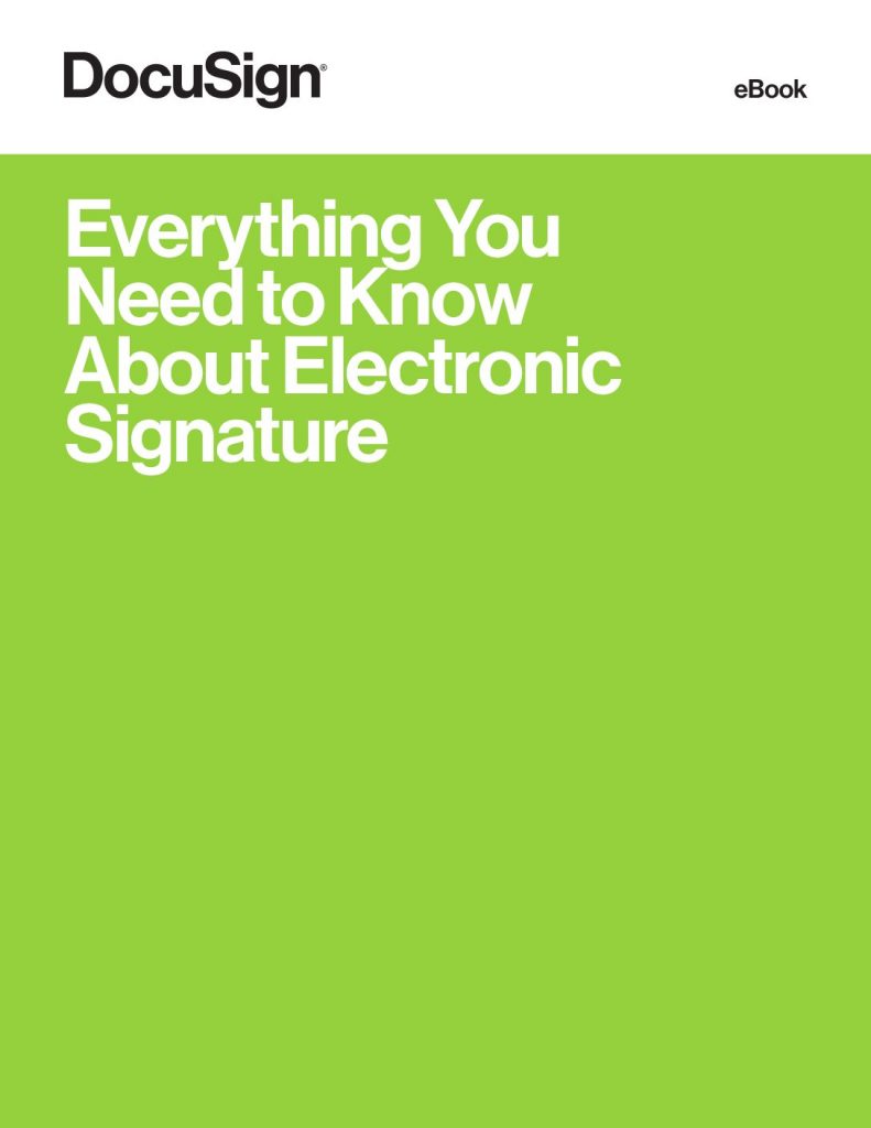 Everything You Need To Know About eSignature