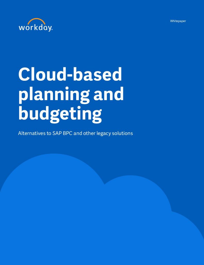 Cloud-based planning and budgeting